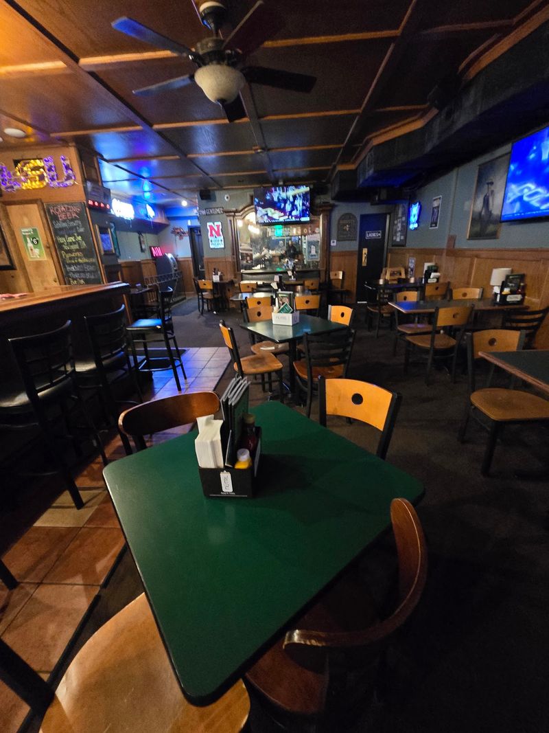 Corner Kitchen, Wall of Screens, Volleyball Sand