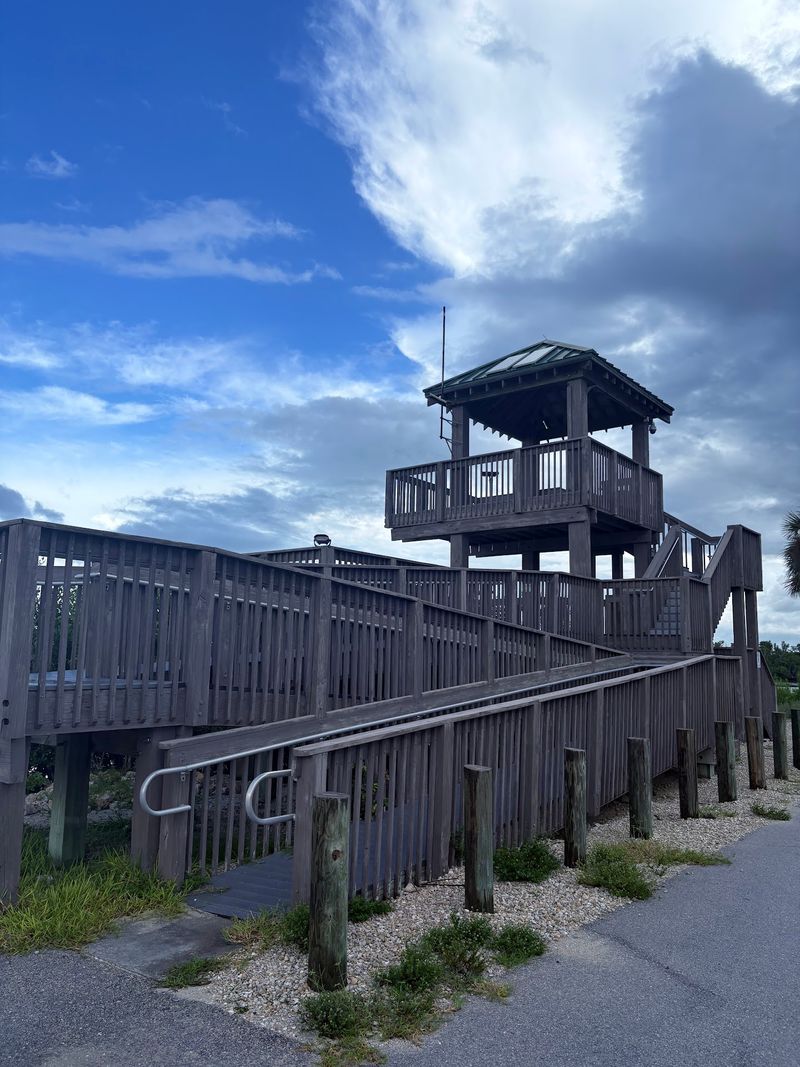 This Four-Mile Florida Wildlife Drive Takes You Past Roseate Spoonbills And Wild Wetlands - Decor Hint The Observation Tower Payoff