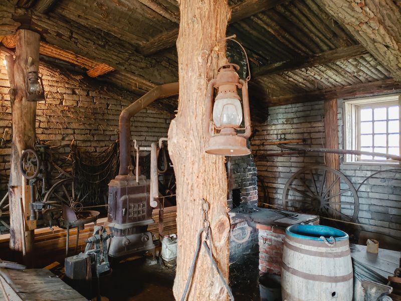 The Sod Blacksmith and Carpenter Shop