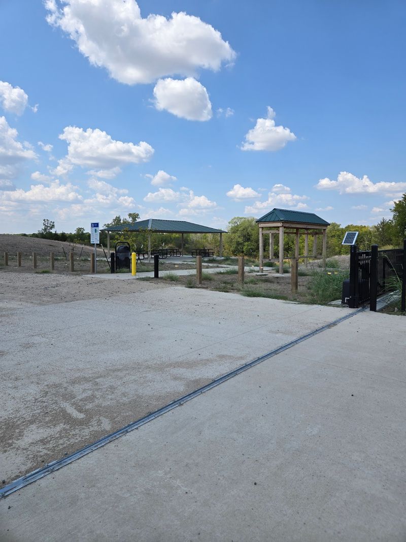 New Pavilion, Path And Parking