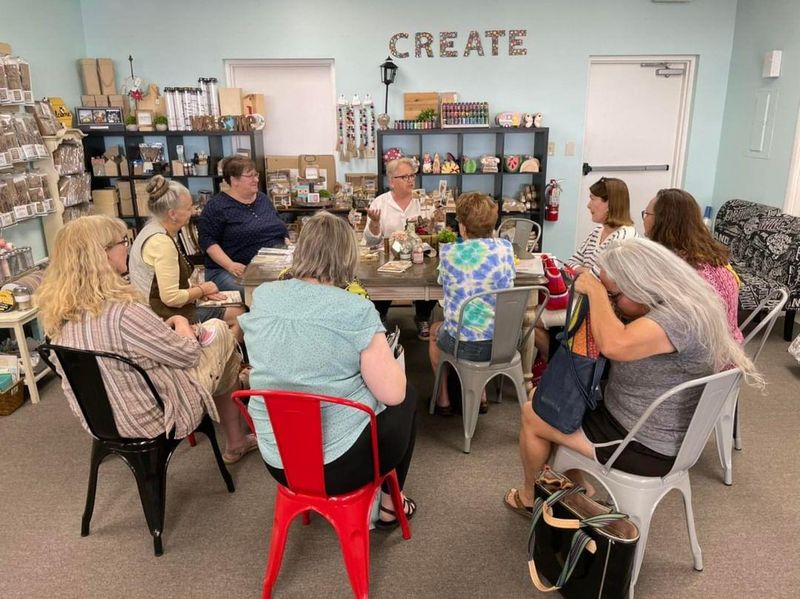 Crafters Gather And Trade Ideas