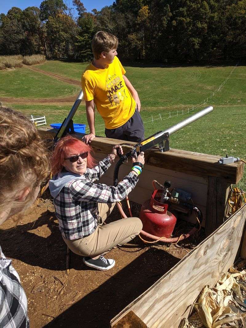 This Massive North Carolina Corn Maze Covers Six Acres And Has Been A Fall Tradition For 20 Years - Decor Hint The Corn Cannon Lets Visitors Take Aim At Giant Targets