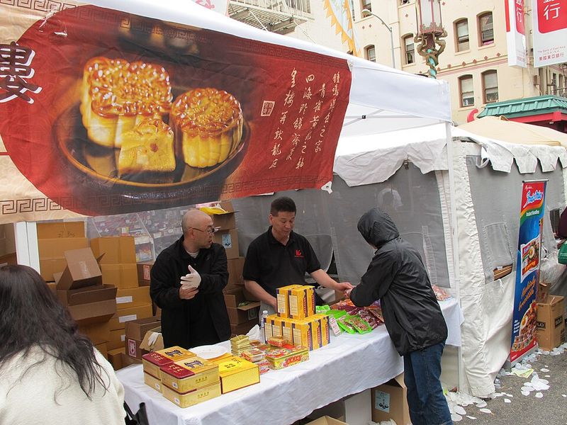 Mooncakes Throughout The Festival