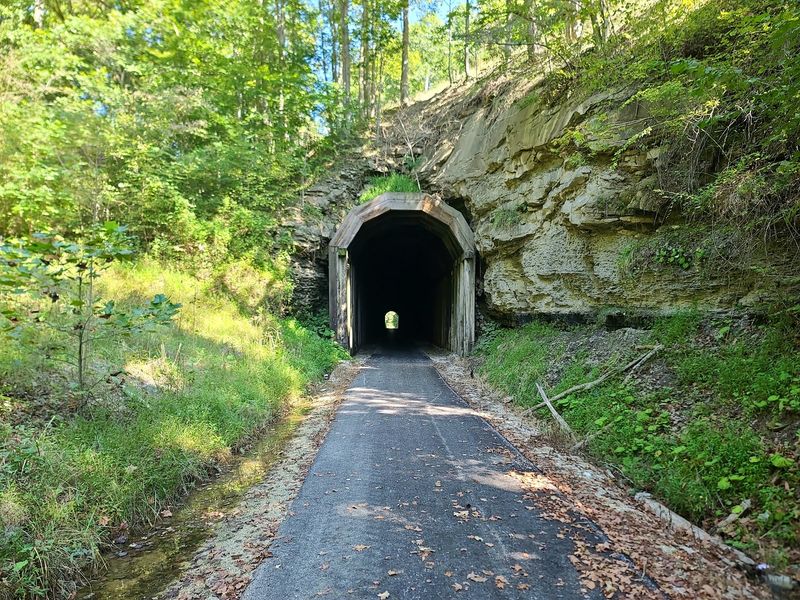 Gun Creek Tunnel, The Cool Dark Highlight