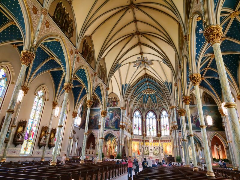 Georgia Is Home To One Of The Oldest Gothic Revival Cathedrals Still Standing In The South - Decor Hint A Comeback Story After The 1898 Fire