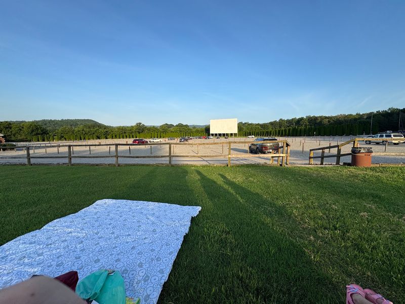 Grassy Hillside Seating For Blanket People
