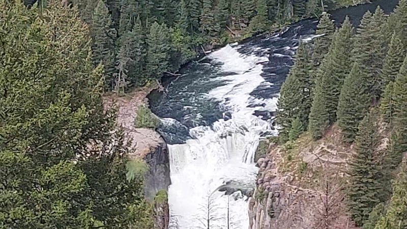 Lower Mesa Falls Observation Site, Ashton, ID