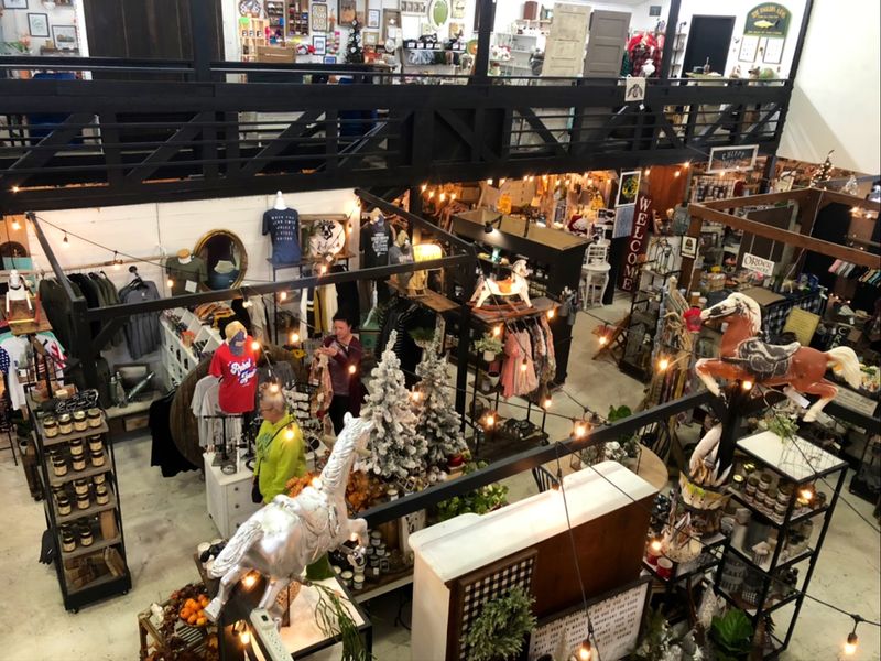 Repurposed Pieces Give The Shop More Personality Than A Typical Antique Store