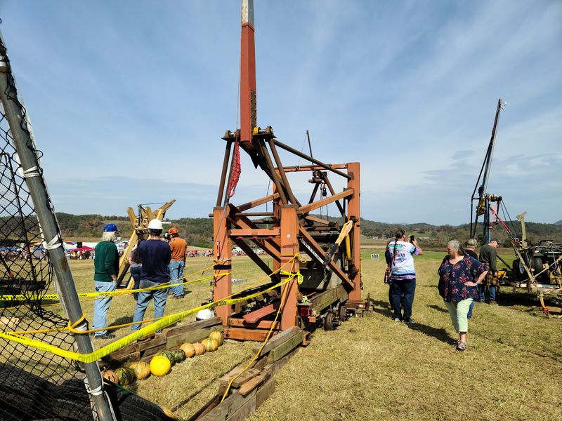 This North Carolina Fall Festival Literally Launches Pumpkins Through The Air - Decor Hint Get A Close Look At The Wild Machines Before The Competition Starts