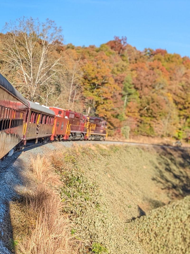 This 4.5-Hour North Carolina Train Ride Might Be The Most Unforgettable Way To See Fall - Decor Hint Choose A Gondola Seat If You Want The Freshest Mountain Views
