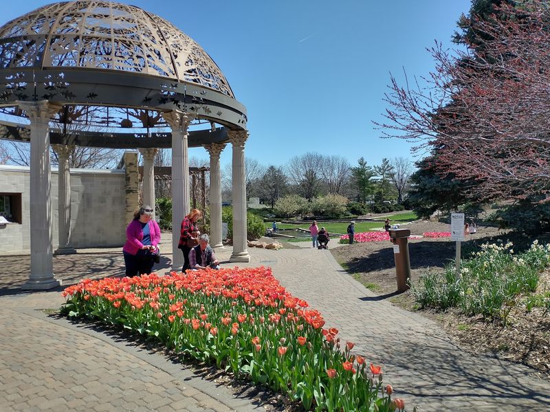 Statues, a Gazebo and Plenty of Shady Seats