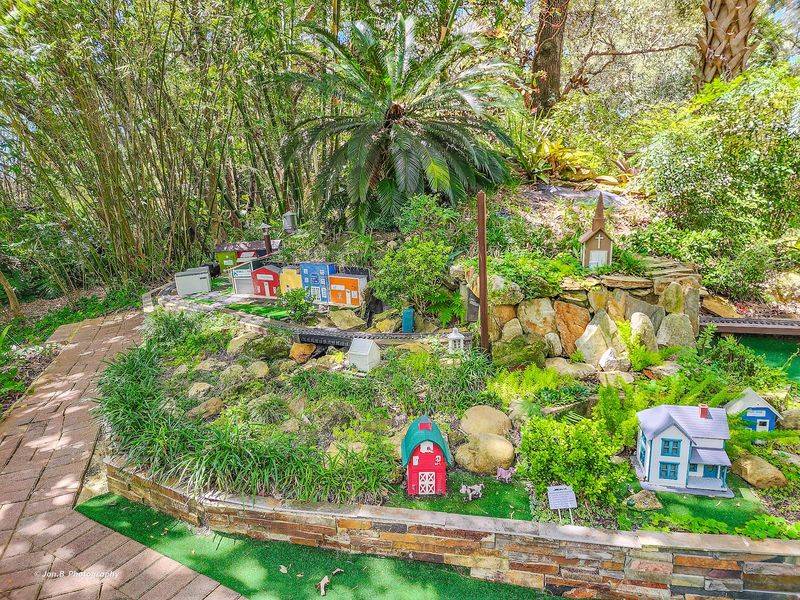 The Model Train And Miniature Village
