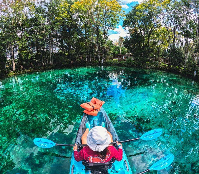 Six Florida springs you can paddle before the winter crowds show up - Decor Hint Hunter Springs Kayaks