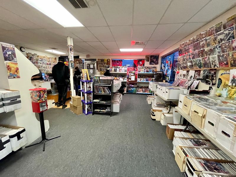 An Unassuming Storefront Hides A Comic Wonderland