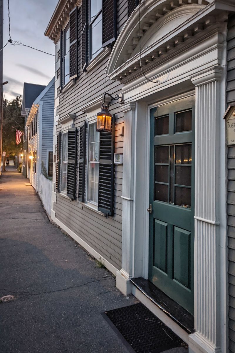 This Peaceful Massachusetts Coastal Town Is Winning Over People Who Avoid Busy Destinations - Decor Hint Narrow Lanes And Painted Doors