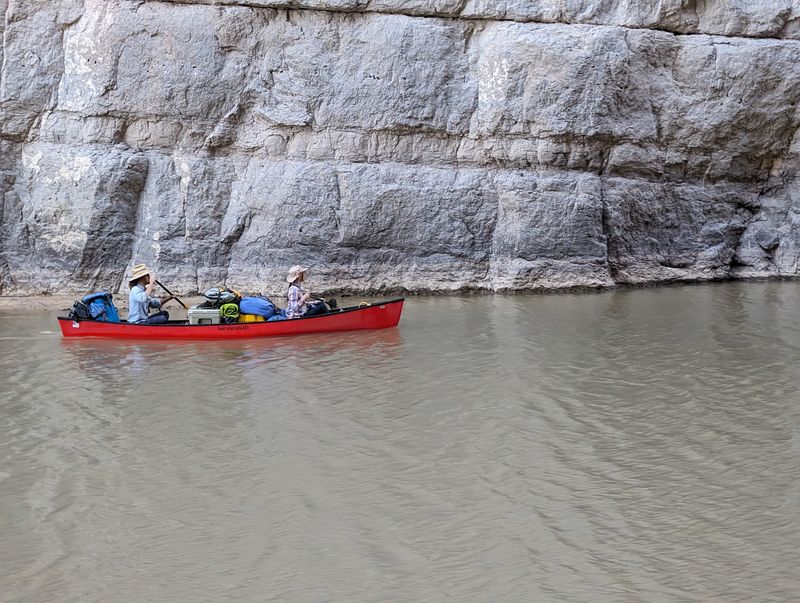 Paddling Into The Shadowed Gorge