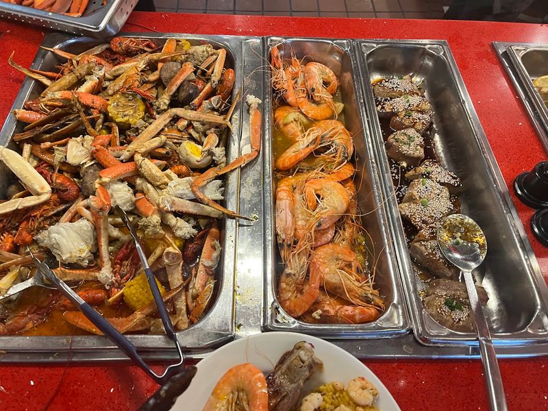 Crab Legs by the Trayful