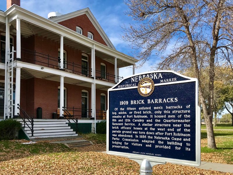 Nebraska Is Home To A Frontier Army Fort Whose Original Brick Officers' Homes Still Stand And Welcome Overnight Guests - Decor Hint Who Fits Best on These Grounds
