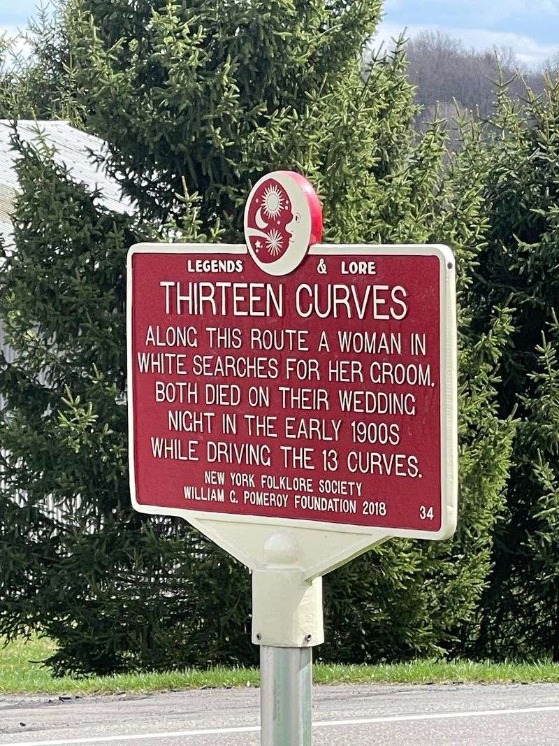 10 Haunted Roads In New York Locals Think Twice About Driving After Dark - Decor Hint 13 Curves, Marcellus
