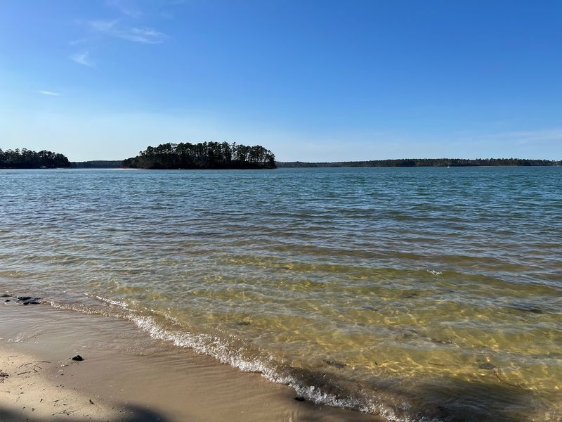 Centennial Park's Shallow Sandy Shore