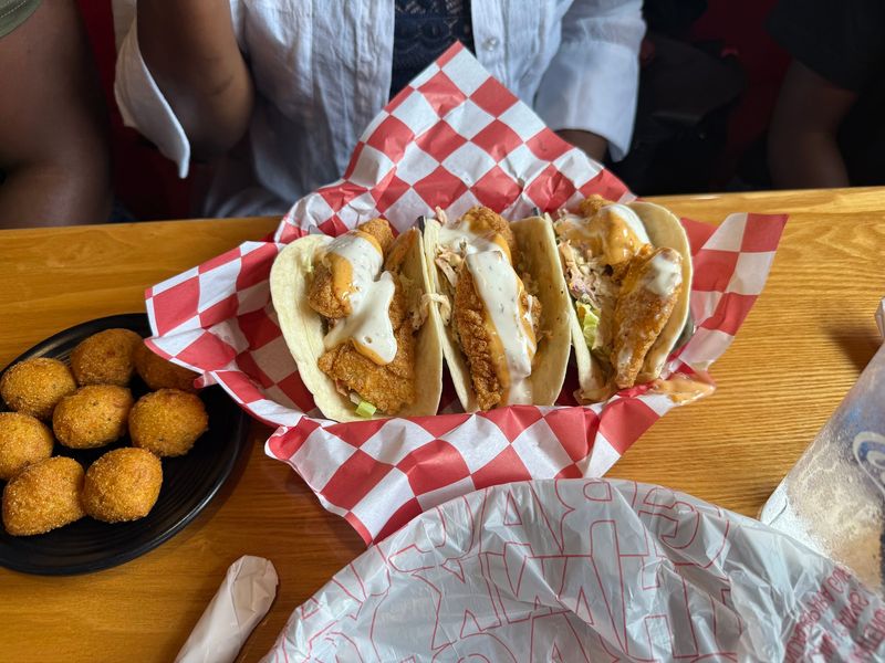 Fried Baskets, Gator Bites, And Crunchy Tacos