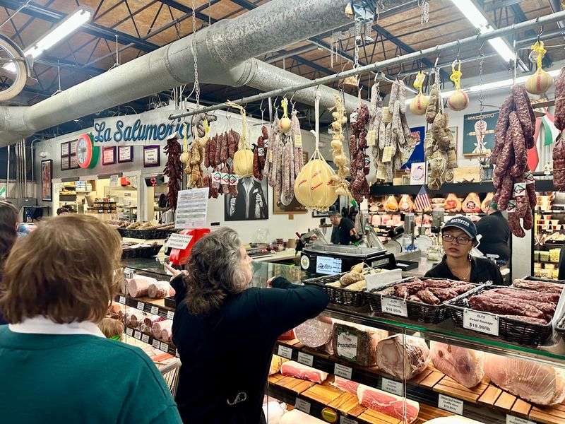 You Order Imported Prosciutto By Weight Inside This Crowded Florida Italian Market - Decor Hint A Plain Front on 22nd Avenue North