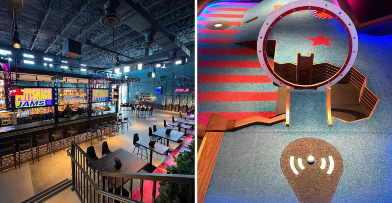 This High-Tech Mini Golf Spot In Texas Turns Every Round Into Pure Fun