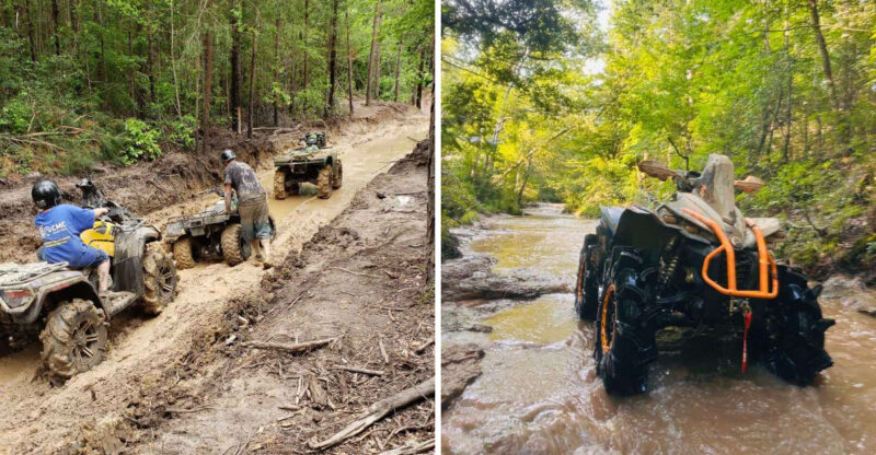 You Can Ride Sandy Trails, Tackle Mud Bogs And Drive Through A Water-Filled Tunnel In North Carolina