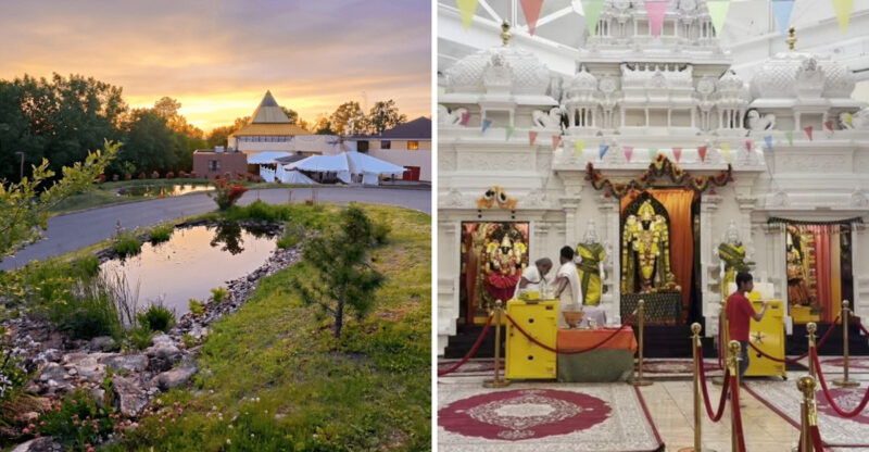 One Of Connecticut’s Most Unexpected Sights Is A Stunning Hindu Temple That Feels Worlds Away