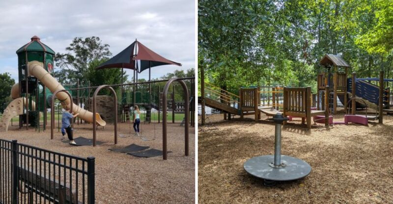 10 Georgia Nature Playgrounds With Treehouses, Towers, Trails And Outdoor Fun