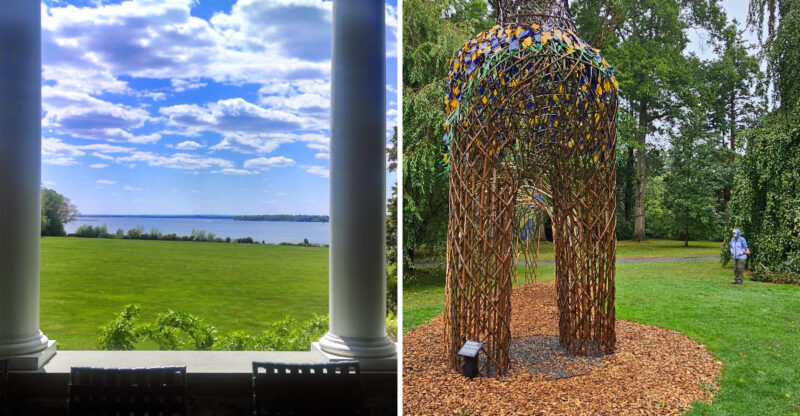 This Rhode Island Estate Offers A Peaceful Afternoon Of Gardens, History, And Bay Views