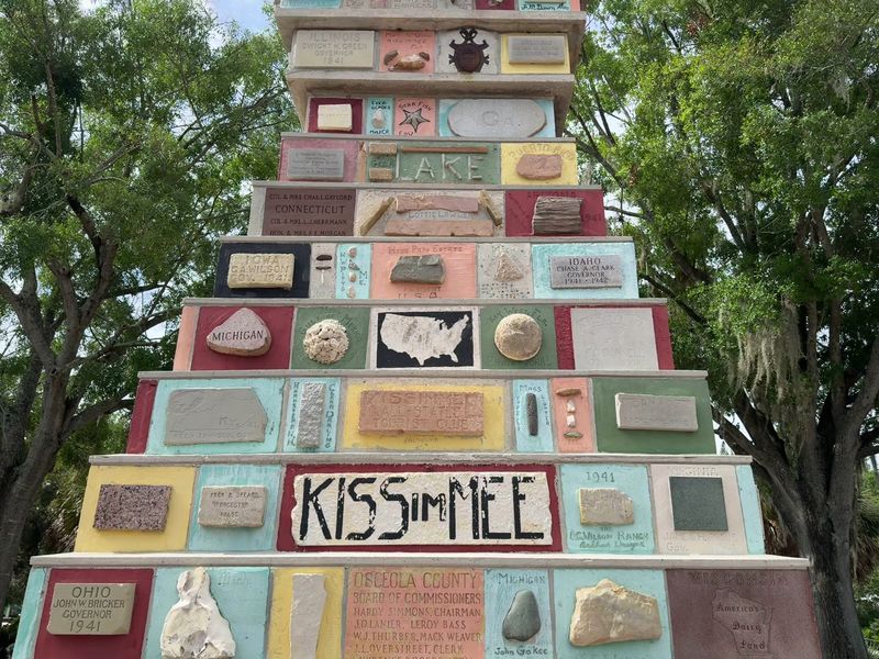 This 50-Foot Florida Tower Was Built With A Stone From Every State