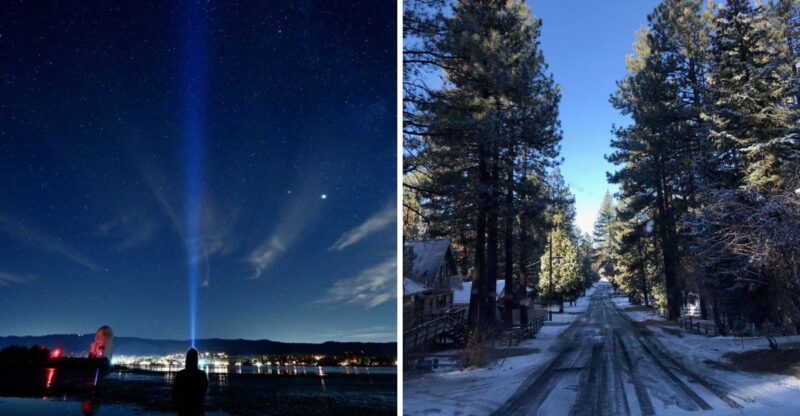 This California Mountain Town Is Gorgeous, But Exploring After Dark Comes With A Warning
