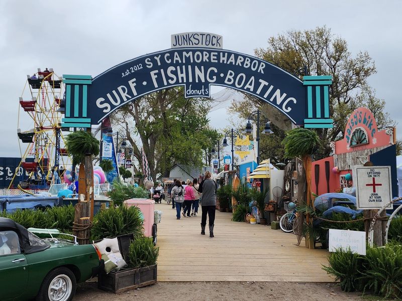 Dealers Fill Acres Of A Nebraska Fairground At This Swap Meet Held Twice A Year