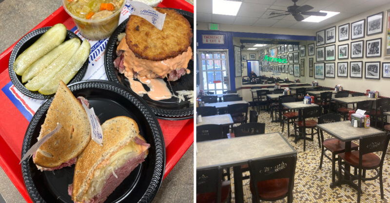 This Old-School Maryland Jewish Deli Is Famous For Its Mile-High Corned Beef