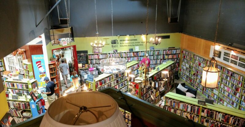 This North Carolina Cafe Serves Coffee Beside Shelves Of Used Books Starting At Just $1.25