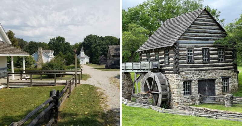 This Missouri Park Assembled An Entire 19th-Century Village From Relocated Buildings