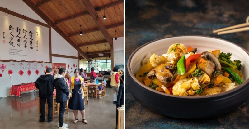 You Can Spend Sunday Morning Eating Vegetarian Food At This Beautiful North Carolina Temple