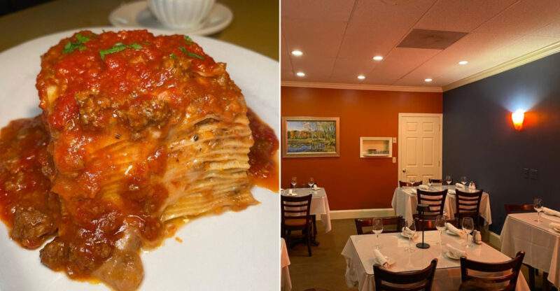This Connecticut Italian Restaurant Stacks Its Famous Lasagna Layers High