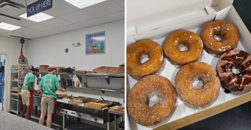 This North Carolina Donut Shop Is Serving Warm Apple Donuts And Cider For Fall