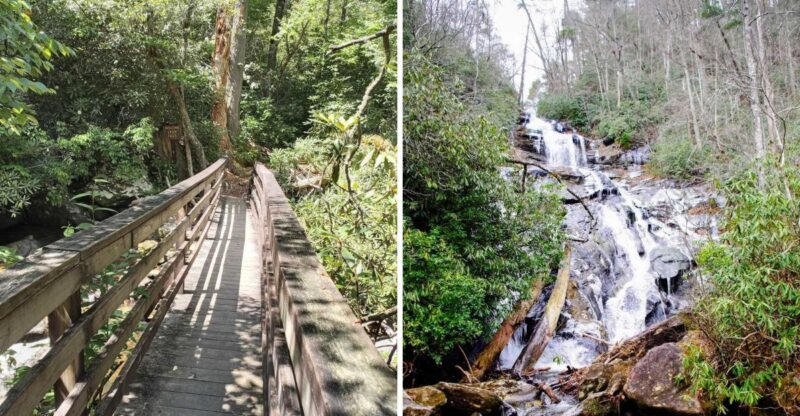 This Georgia Waterfall Hike Winds Through A Shaded Forest To Multiple Cascades