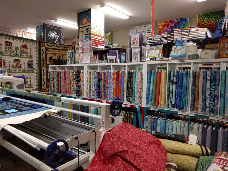Florida Quilters Cross The State For The Packed Fabric Walls Inside This Small Sewing Shop