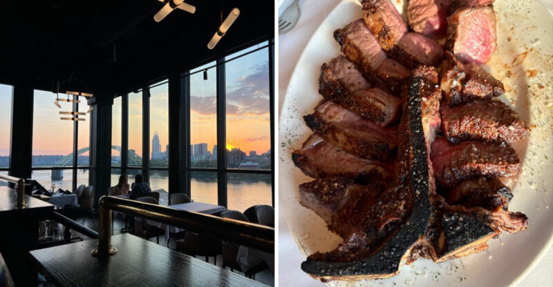 This Small Town Kentucky Steakhouse Serves Massive Steaks With Beautiful River Views