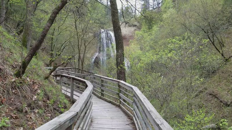 This Short Nebraska Trail Follows A Wooden Boardwalk Right To The State’s Tallest Waterfall