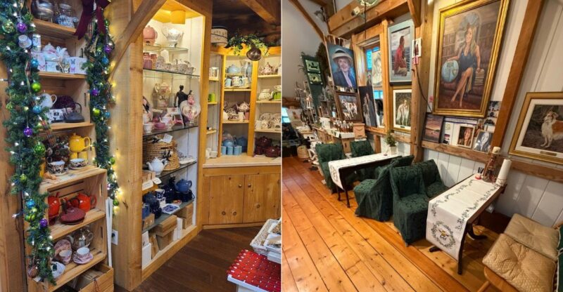 This Connecticut Tea House Is Packed With Teapots And Curious Finds In Every Corner