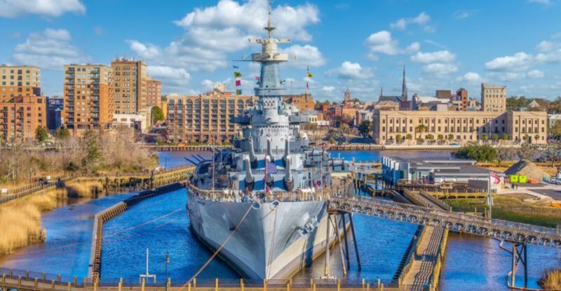This Famous North Carolina Battleship Comes Alive For One Incredible Day This Weekend