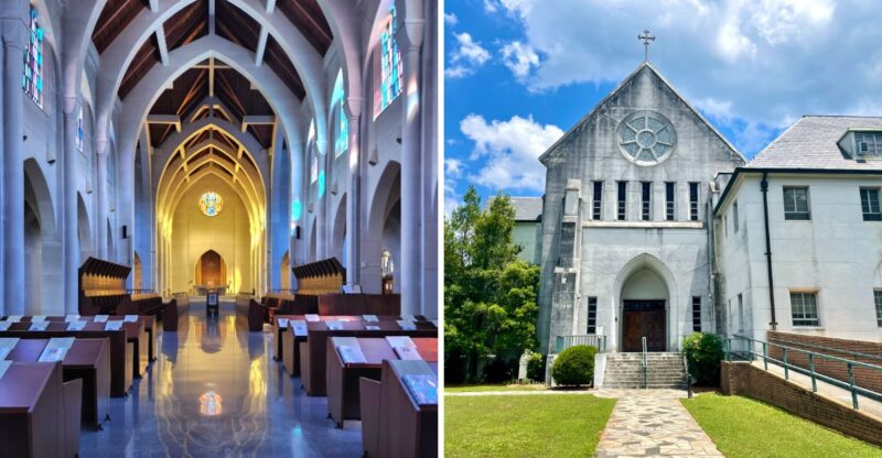 This Georgia Church Was Built By Monks Who Came To The State More Than 80 Years Ago