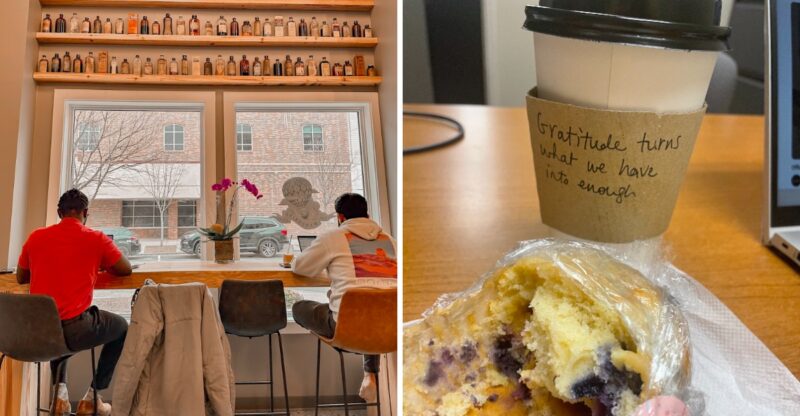 This North Carolina Coffee Shop Writes Little Messages Of Encouragement Right On Your Cup