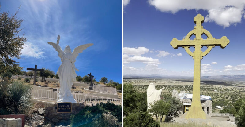 A 75-Foot Cross Rises Above This Arizona Shrine And Welcomes Pilgrims Year-Round
