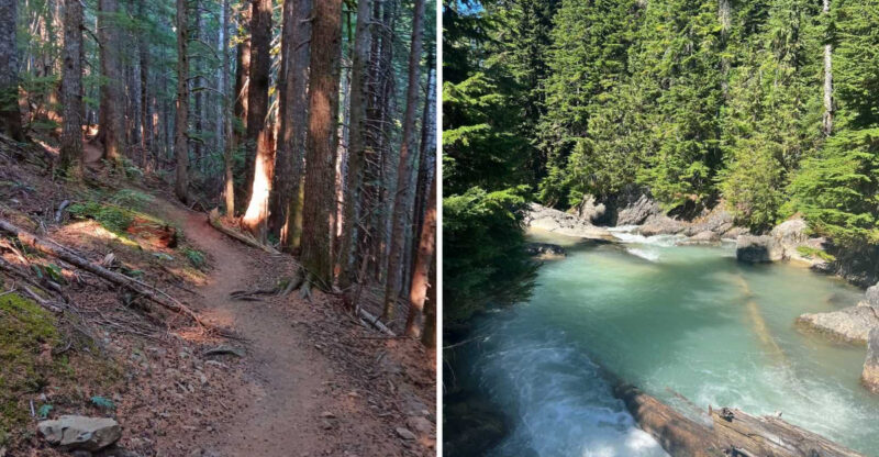 This Challenging 8-Mile Washington Hike Leads To A Brilliant Turquoise Lake
